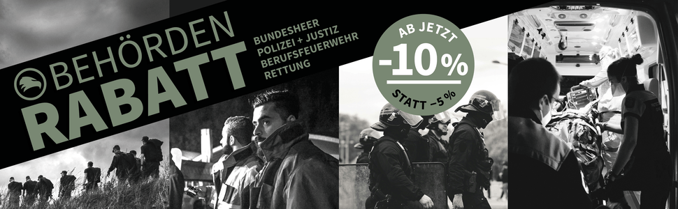 10% Behörden-Rabatt