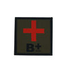 Black Trident Black Trident Blood Type Patch Bpos