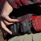 Black Trident Single Mag Carrier OWB