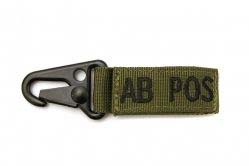 Condor Bloodtype Karabiner AB pos