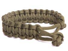 Mandrill Outdoor Paracord Armband, verstellbar