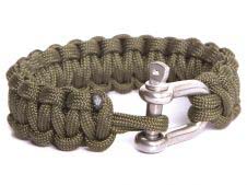 Mandrill Outdoor Paracord Armband mit D-Ring