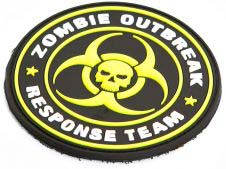 JTG PVC Patch Zombie Outbreak