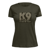 Zen-Warrior In Dog we trust Shirt Ladies
